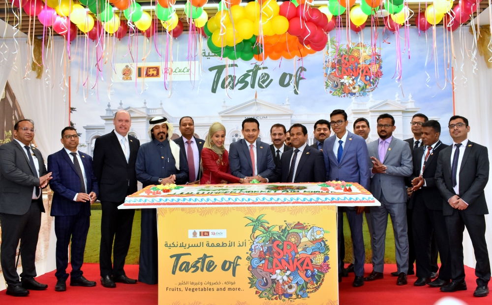 “Taste of Sri Lanka” festival, which was inaugurated at LuLu Hypermarket to mark the 75th Independence Day of Sri Lanka