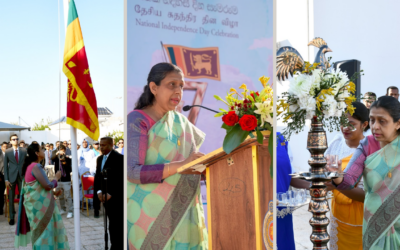 The Embassy of Sri Lanka in Qatar celebrates the 77th  anniversary of Sri Lanka’s Independence
