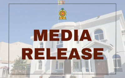 Sri Lanka welcomes the initial phase of the agreement for peace in Gaza.