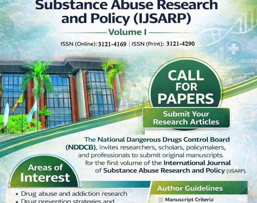 CALL FOR PAPERS International Journal of Substance Abuse Research and Policy (IJSARP) – Sri Lanka
