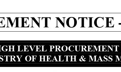 Procurement Notice – State Pharmaceuticals Corporation of Sri Lanka