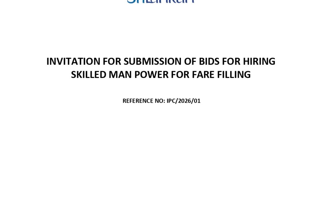 Invitation for Bids (IFB) – SriLankan Airlines Ltd. Invitation for Submission of Bids for Hiring Skilled Man Power for Fare Filling Reference No.: IPC/2026/01